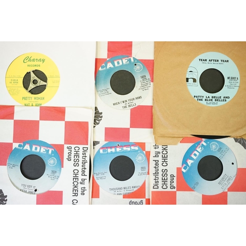 268 - Vinyl - Northern Soul / R&B - over 40 US pressing 7” singles to include: Patty La Belle & The Blue B... 