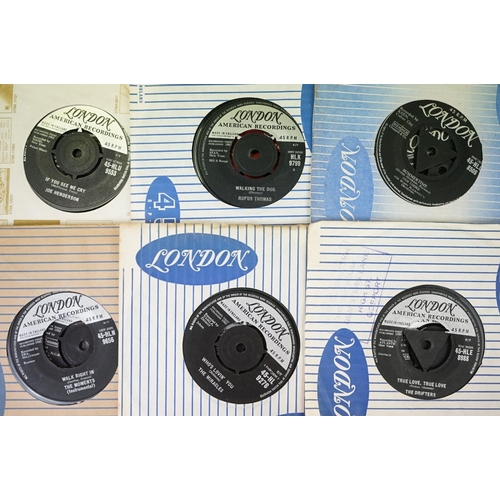 271 - Vinyl - 28 UK Northern Soul / R&B singles on London Records to include Demo Promo, including: Ruby &... 