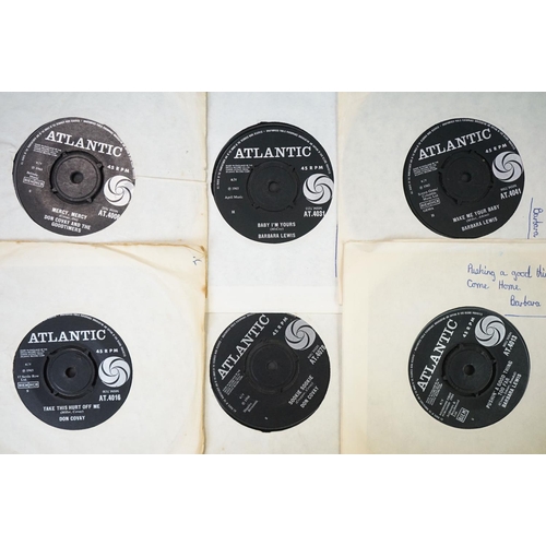 273 - Vinyl - Northern Soul / R&B 20 UK 7” singles on Atlantic Records Black & Silver labels to include : ... 