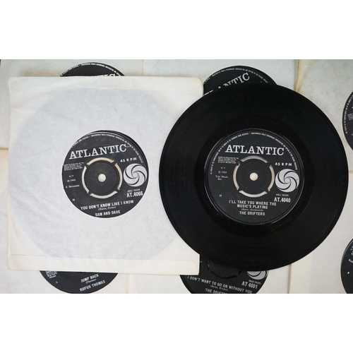 273 - Vinyl - Northern Soul / R&B 20 UK 7” singles on Atlantic Records Black & Silver labels to include : ... 