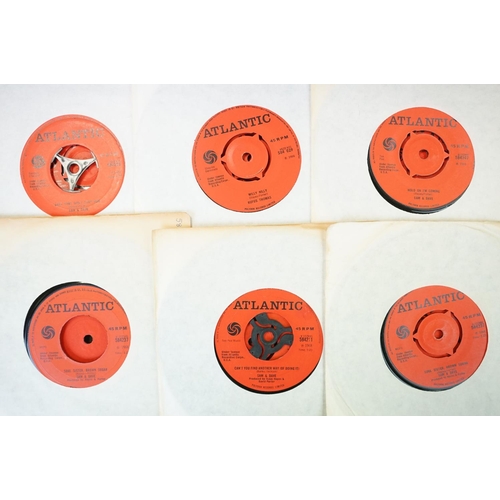 274 - Vinyl - Northern Soul / R&B 43 UK 7” singles on Atlantic Records Red & Black labels / Orange Black l... 