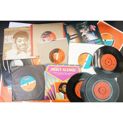 274 - Vinyl - Northern Soul / R&B 43 UK 7” singles on Atlantic Records Red & Black labels / Orange Black l... 