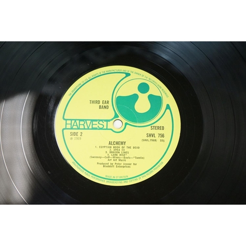 542 - Vinyl - Third Ear Band - Alchemy, original UK 1st pressing, no EMI on labels, A1 / B1 matrices, Harv... 