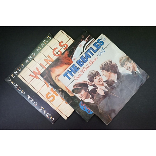 561 - Vinyl - 18 Beatles & Related LPs and 2 box sets to include The Beatles From Liverpool (8 Cassette bo... 