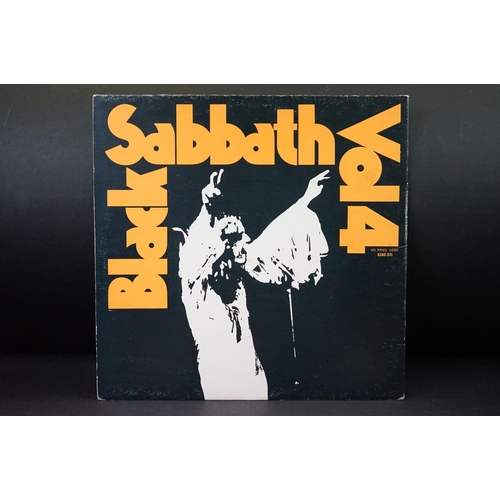 778 - Vinyl - 3 Black Sabbath and members albums to include: Vol. 4 (small vertigo swirl, gatefold sleeve ... 