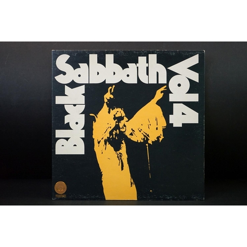 778 - Vinyl - 3 Black Sabbath and members albums to include: Vol. 4 (small vertigo swirl, gatefold sleeve ... 