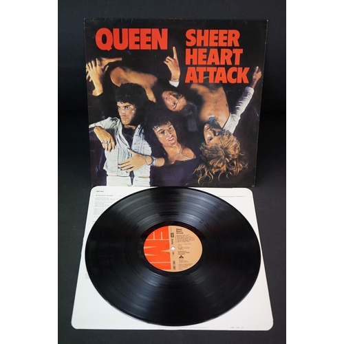 785 - Vinyl - Queen and related, 7 albums to include: Sheer Heart Attack (UK 4U / 3U with Printed Inner) V... 