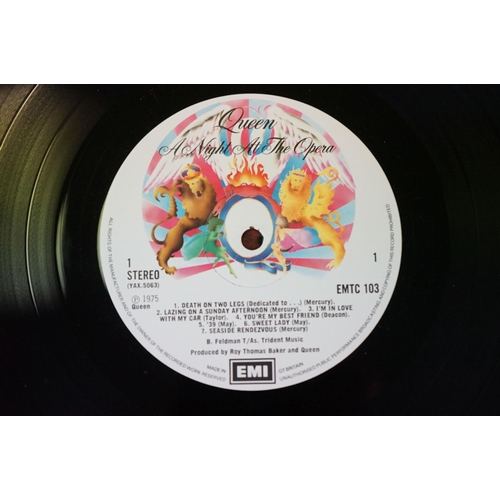 786 - Vinyl - 3 Queen albums to include: A Night At The Opera (Embossed Gatefold Sleeve, Printed inner, 3 ... 