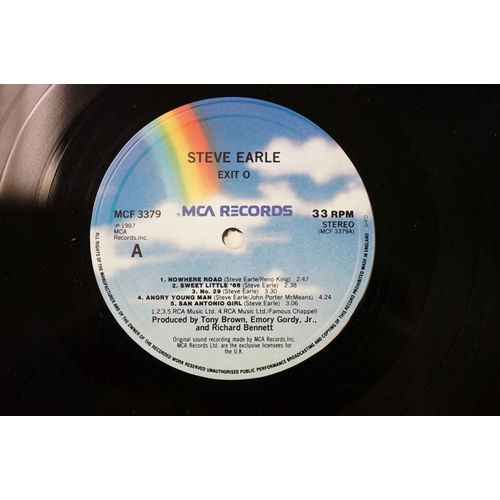 790 - Vinyl - 4 Steve Earle albums to include: Cooperhead Road (UK A1 / B1 with Printed Inner), The Hard W... 