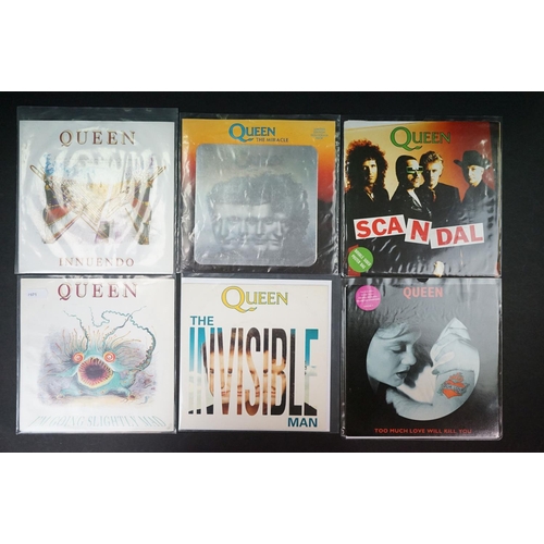 791 - Vinyl - 20 Queen 7” singles including limited editions, to include : The Miracle (Hologram Sleeve), ... 