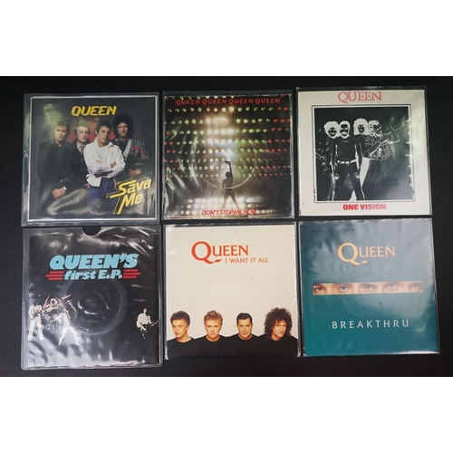 791 - Vinyl - 20 Queen 7” singles including limited editions, to include : The Miracle (Hologram Sleeve), ... 