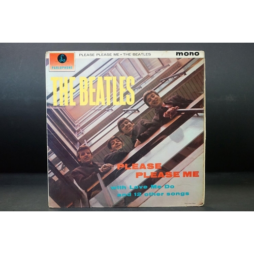 1 - Vinyl - The Beatles - Please Please Me (PMC 1202) UK 3rd pressing Mono with 33 1/3 on labels.  Sleev... 