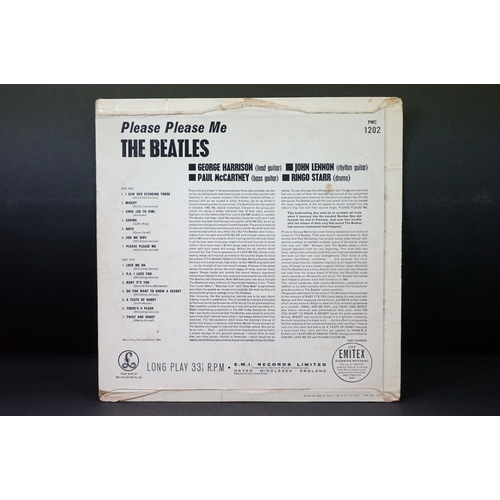 1 - Vinyl - The Beatles - Please Please Me (PMC 1202) UK 3rd pressing Mono with 33 1/3 on labels.  Sleev... 