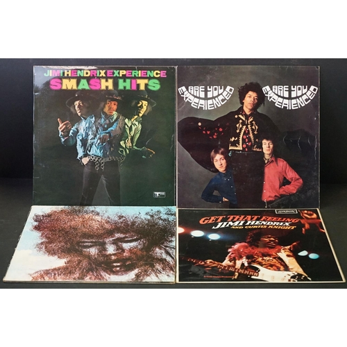 11 - Vinyl - 4 original The Jimi Hendrix Experience UK pressing albums to include: Are You Experienced (1... 