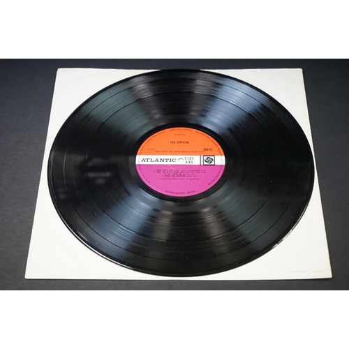 20 - Vinyl - Led Zeppelin self titled. Original UK 2nd pressing with plum labels, this variation with ora... 