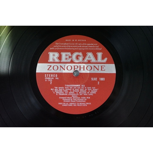 48 - Vinyl - 3 Original UK 1st pressing albums by Tyrannosaurus Rex on Regal Zonophone Records to include... 