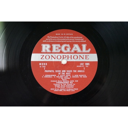 48 - Vinyl - 3 Original UK 1st pressing albums by Tyrannosaurus Rex on Regal Zonophone Records to include... 