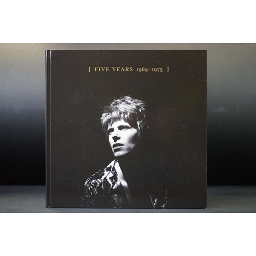 500 - Vinyl - David Bowie Five Years LP box set (Parlophone DBXL 1).  Outer box sleeve has some storage we... 