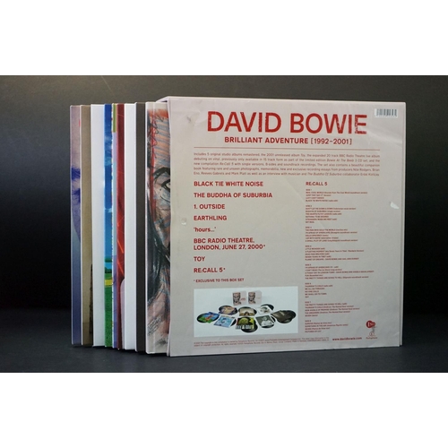 503 - Vinyl - David Bowie Brilliant Adventure [1992-2001] LP box set (Parlophone DBXL 5).  Outer box sleev... 