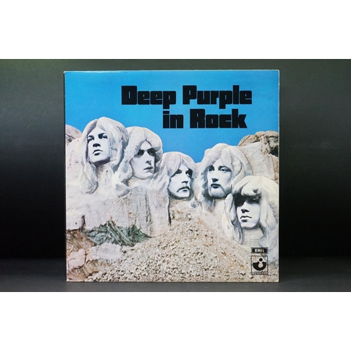 51 - Vinyl - 3 Deep Purple Original UK pressing albums to include: Deep Purple (UK 1st press 1969 no EMI ... 