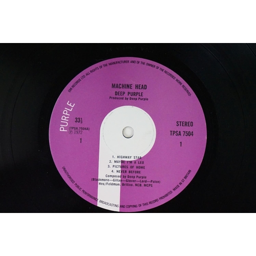 51 - Vinyl - 3 Deep Purple Original UK pressing albums to include: Deep Purple (UK 1st press 1969 no EMI ... 