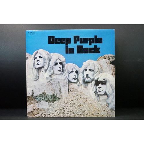 51 - Vinyl - 3 Deep Purple Original UK pressing albums to include: Deep Purple (UK 1st press 1969 no EMI ... 