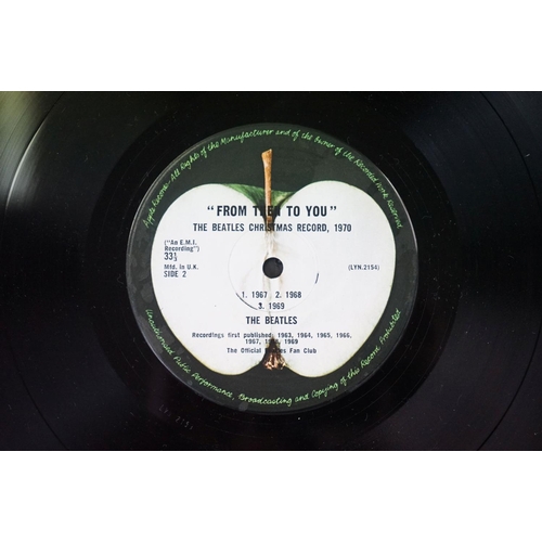 53 - Vinyl - The Beatles From Then To You. Original UK fan club album Apple Records LYN 2153 / LYN 2153 w... 