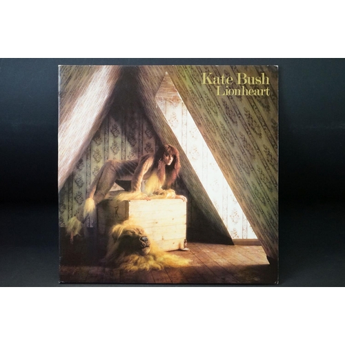 62 - Vinyl & Autograph - Kate Bush Lionheart LP signed to rear 'For Charles lots of love Kate x'