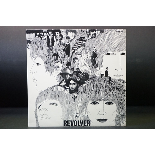 8 - Vinyl - The Beatles Revolver UK mono pressing 606-1 side two matrix.  Sleeve Ex, vinyl Vg