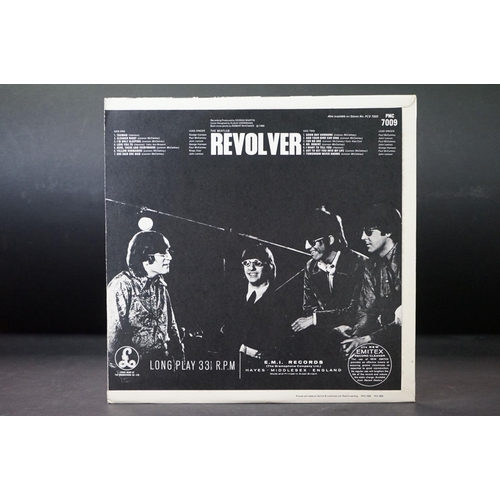 8 - Vinyl - The Beatles Revolver UK mono pressing 606-1 side two matrix.  Sleeve Ex, vinyl Vg