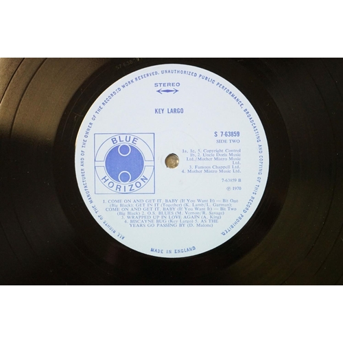 589 - Vinyl - 3 Blues Rock UK Original pressing albums on Blue Horizon Records to include: Key Largo – Key... 