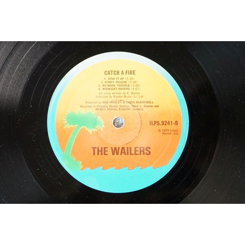 76 - Vinyl - The Wailers / Bob Marley - Catch A Fire LP on Island Records ILPS 9241. UK 1975 pressing wit... 