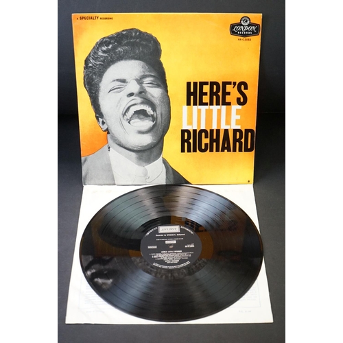 78 - Vinyl & Autograph - Little Richard 3 UK pressing albums on London Records to include: Here’s Little ... 