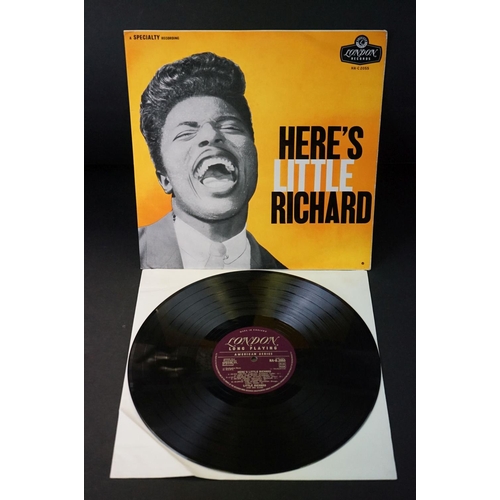 78 - Vinyl & Autograph - Little Richard 3 UK pressing albums on London Records to include: Here’s Little ... 