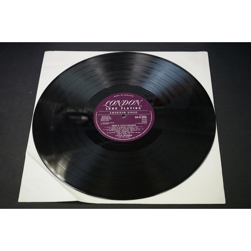 78 - Vinyl & Autograph - Little Richard 3 UK pressing albums on London Records to include: Here’s Little ... 