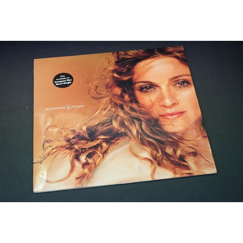 79 - Vinyl - Madonna Ray Of Light LP on Maverick (9362-46847-1) in open/partial shrink, sleeve has some s... 