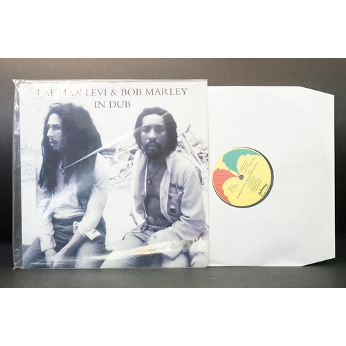 916 - Vinyl - 11 Dub / Reggae albums and one 12” single to include: Ijahman Levi – Ijahman Levi & Bob Marl... 