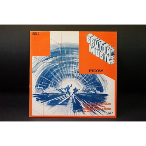 917 - Vinyl - 10 library music LPs to include Bruton Music Undergroove (BRL 6), Music Machine (BRL 7), Ene... 