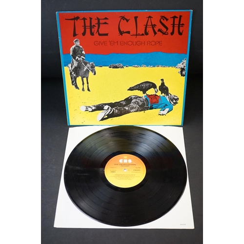 927 - Vinyl - 4 The Clash original UK albums and one 12” single to include: The Clash (1st Pressing Cop. C... 