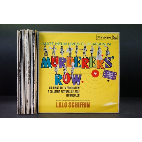 936 - Vinyl - 19 original UK / USA soundtrack albums to include: Lalo Schifrin – Murderers’ Row (Original ... 