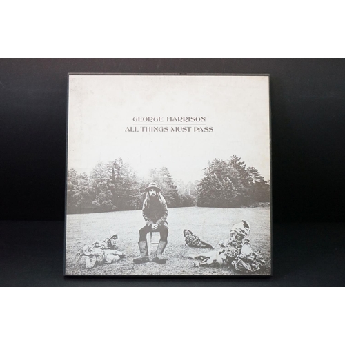 941 - Vinyl - George Harrison All Things Must Pass UK box set.  Poster present.  One incorrect inner sleev... 