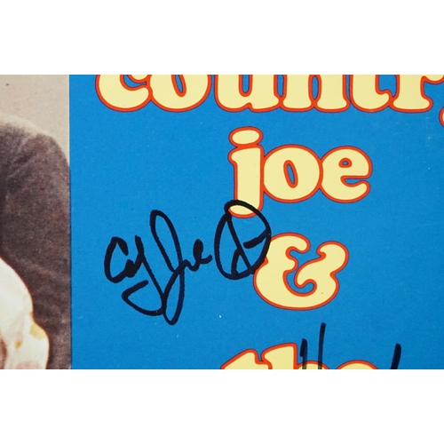 947 - Vinyl & Autographs - Country Joe & The Fish Together LP signed to front (four signatures)