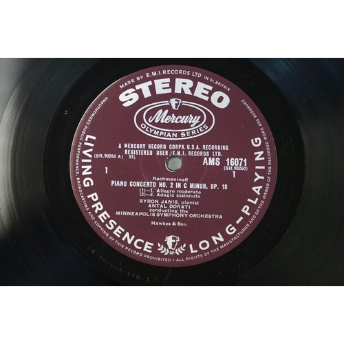 1045 - Vinyl - Classical - 6 Original UK ED 1 Stereo albums to include: Rubinstein - Grieg, Liszt piano con... 