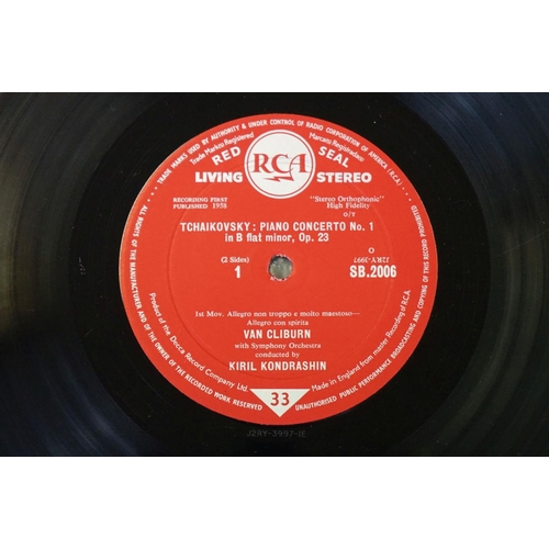 1045 - Vinyl - Classical - 6 Original UK ED 1 Stereo albums to include: Rubinstein - Grieg, Liszt piano con... 