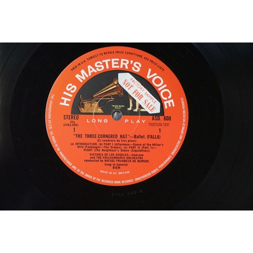 1052 - Vinyl - Classical - 16 Stereo albums mainly ED 1 on His Master’s Voice Records to include: ASD 608 (... 