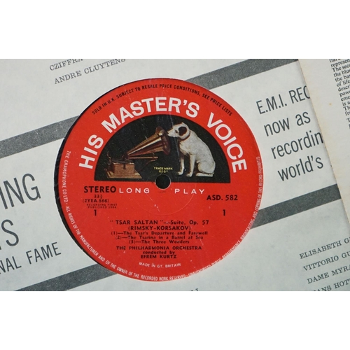 1052 - Vinyl - Classical - 16 Stereo albums mainly ED 1 on His Master’s Voice Records to include: ASD 608 (... 