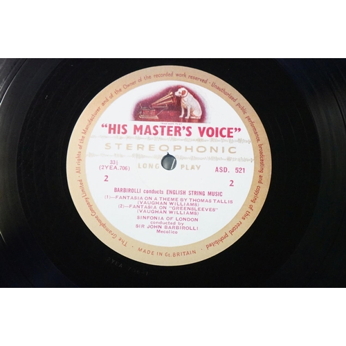 1053 - Vinyl - Classical - 4 Rare Stereo mainly ED 1 albums on His Master’s Voice Records to include: ASD 5... 