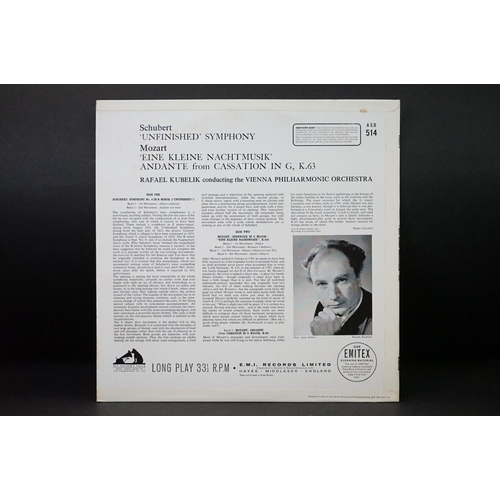 1059 - Vinyl - Classical -  Kubelik - Schubert Unfinished Symphony. UK ED 1 Stereo, Gold White Labels, HMV ... 