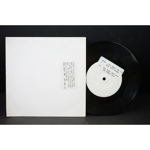 956 - Vinyl - 7 Brit Pop / Indie original UK test pressing 7” singles to include: Elastica - Stutter (with... 