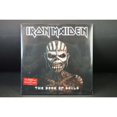 988 - Vinyl - Three Iron Maiden limited edition LP's to include The Final Frontier ltd edition double pict... 